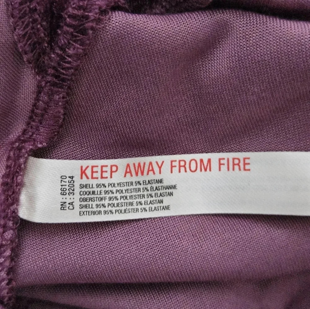 Intimately Free People Velvet Cowl Neck Cami Top Plum Purple Size Small NWT - Picture 8 of 8